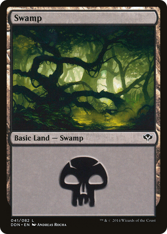 {B}[DDN 041] Swamp (41) [Duel Decks: Speed vs. Cunning]