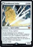 {R} Faithbound Judge // Sinner's Judgment [Innistrad: Crimson Vow Prerelease Promos][PR VOW 012]