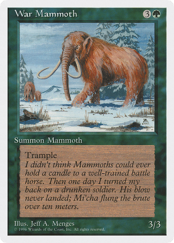 {C} War Mammoth [Introductory Two-Player Set][ITP 045]
