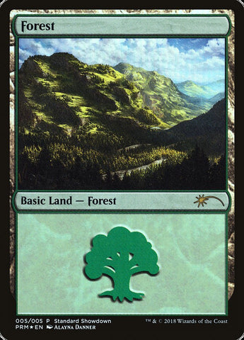 {B}[PA PSS3 005] Forest (5) [Magic 2019 Standard Showdown]