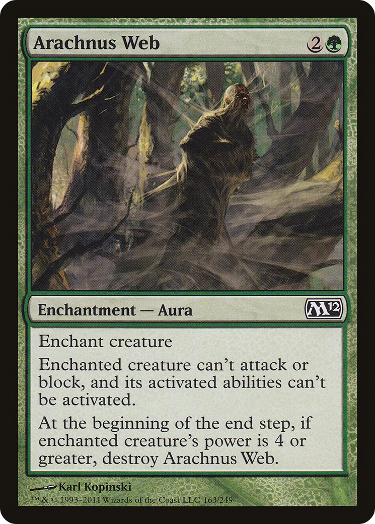 {C} Arachnus Web [Magic 2012][M12 163]