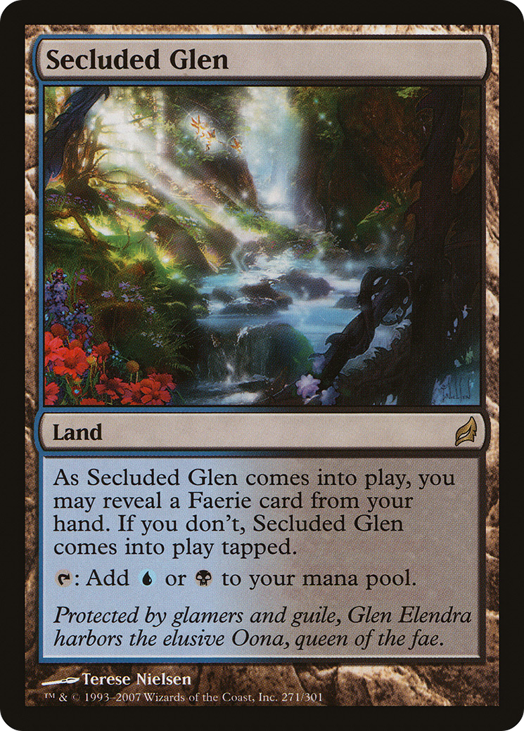 {R} Secluded Glen [Lorwyn][LRW 271]