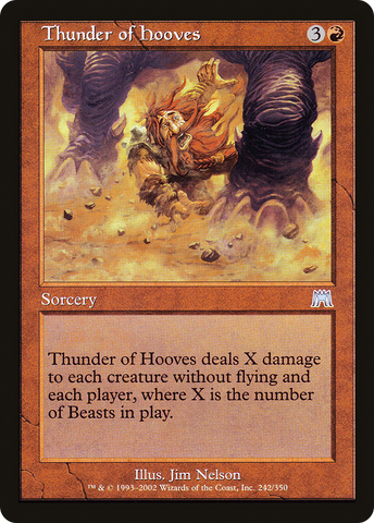 {C} Thunder of Hooves [Onslaught][ONS 242]