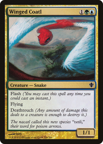 {C} Winged Coatl [Commander 2013][C13 226]