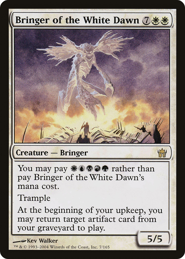 {R} Bringer of the White Dawn [Fifth Dawn][5DN 007] - Misty Mountain Games