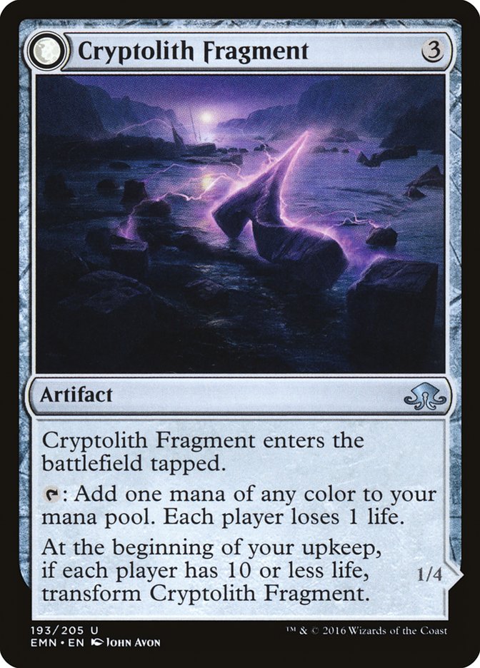 {C} Cryptolith Fragment // Aurora of Emrakul [Eldritch Moon][EMN 193] - Misty Mountain Games