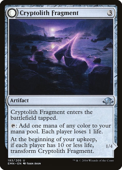 {C} Cryptolith Fragment // Aurora of Emrakul [Eldritch Moon][EMN 193] - Misty Mountain Games