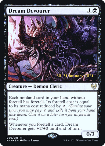 {R} Dream Devourer [Kaldheim Prerelease Promos][PR KHM 090]