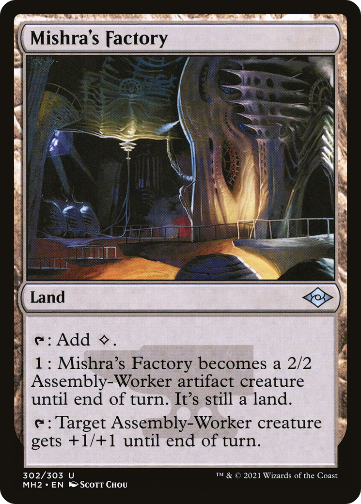 {C} Mishra's Factory (Foil) [Modern Horizons 2] [MH2 302]