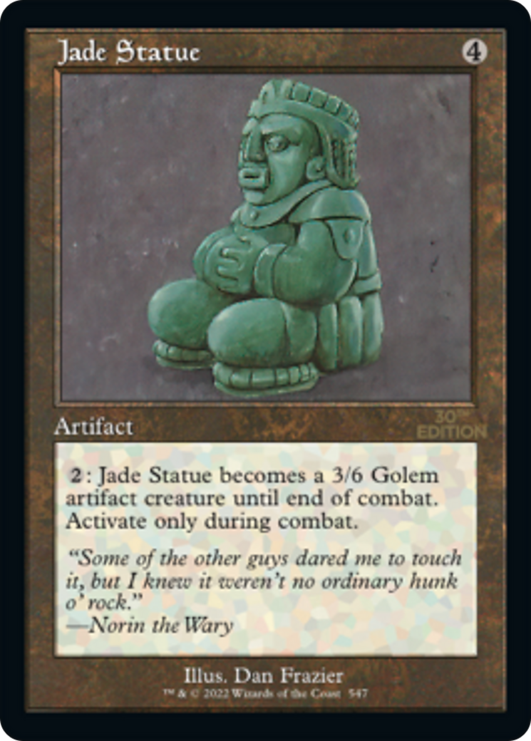 {C} Jade Statue (Retro) [30th Anniversary Edition][30A 547]