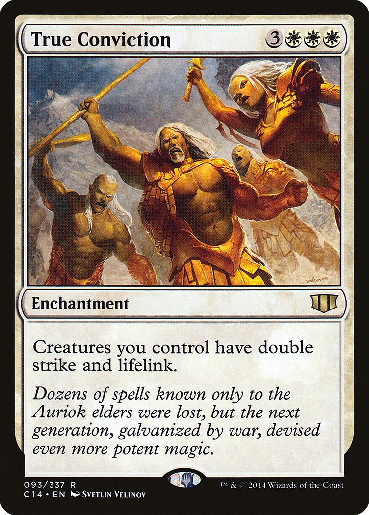 {R} True Conviction [Commander 2014][C14 093]