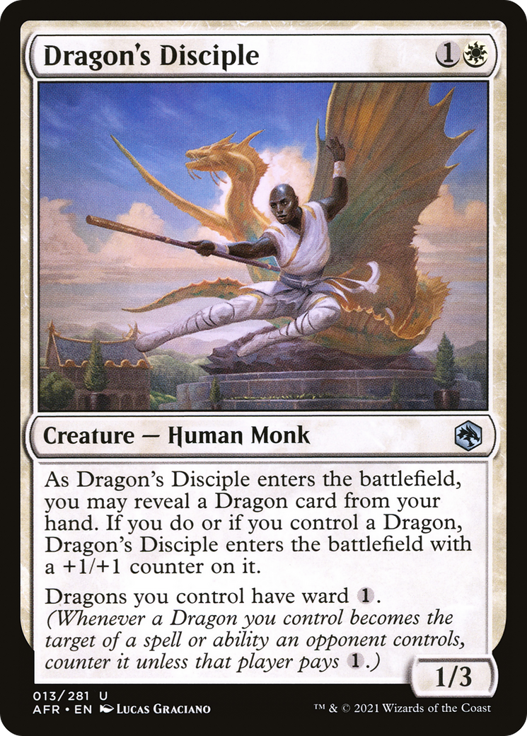 {C} Dragon's Disciple [Dungeons & Dragons: Adventures in the Forgotten Realms][AFR 013]