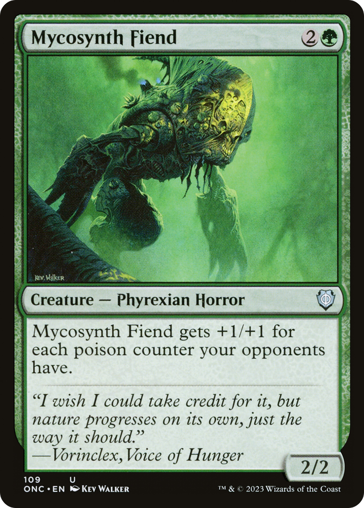 {C} Mycosynth Fiend [Phyrexia: All Will Be One Commander][ONC 109]