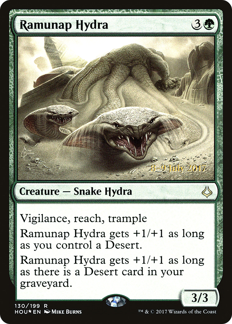 {R} Ramunap Hydra [Hour of Devastation Prerelease Promos][PR HOU 130]
