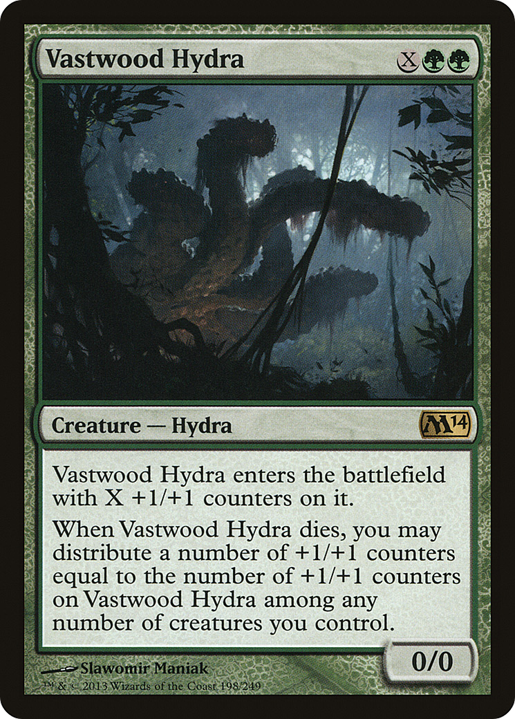 {R} Vastwood Hydra [Magic 2014][M14 198]