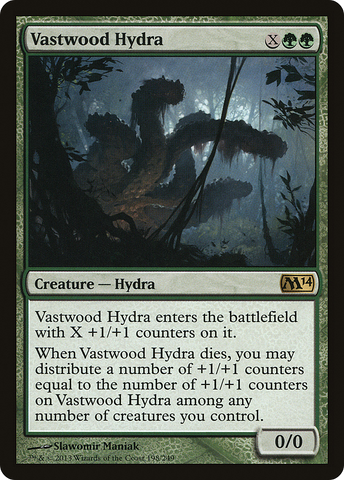 {R} Vastwood Hydra [Magic 2014][M14 198]