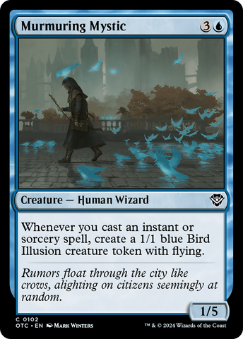 {C} Murmuring Mystic [Outlaws of Thunder Junction Commander][OTC 102]