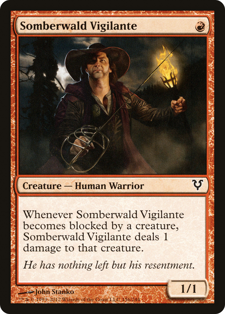 {C} Somberwald Vigilante [Avacyn Restored][AVR 156]