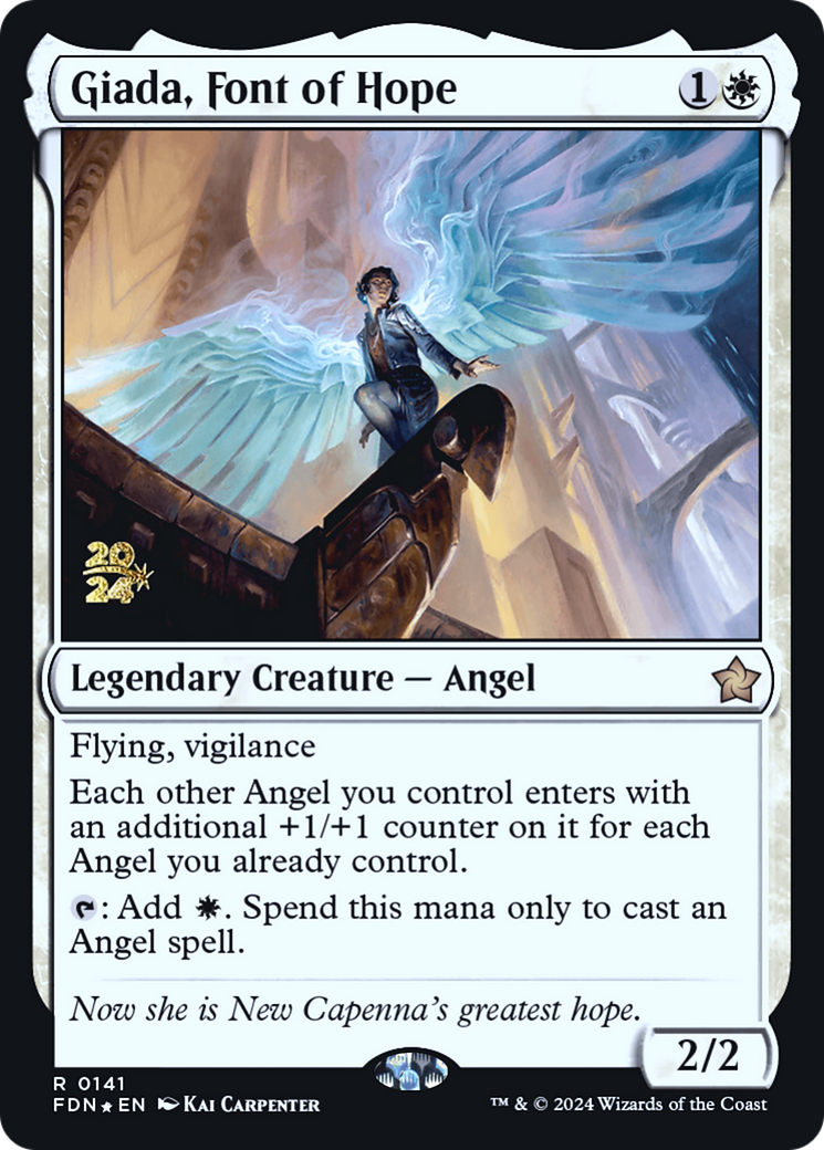 {@R} Giada, Font of Hope [Foundations Prerelease Promos][PR FDN 141]