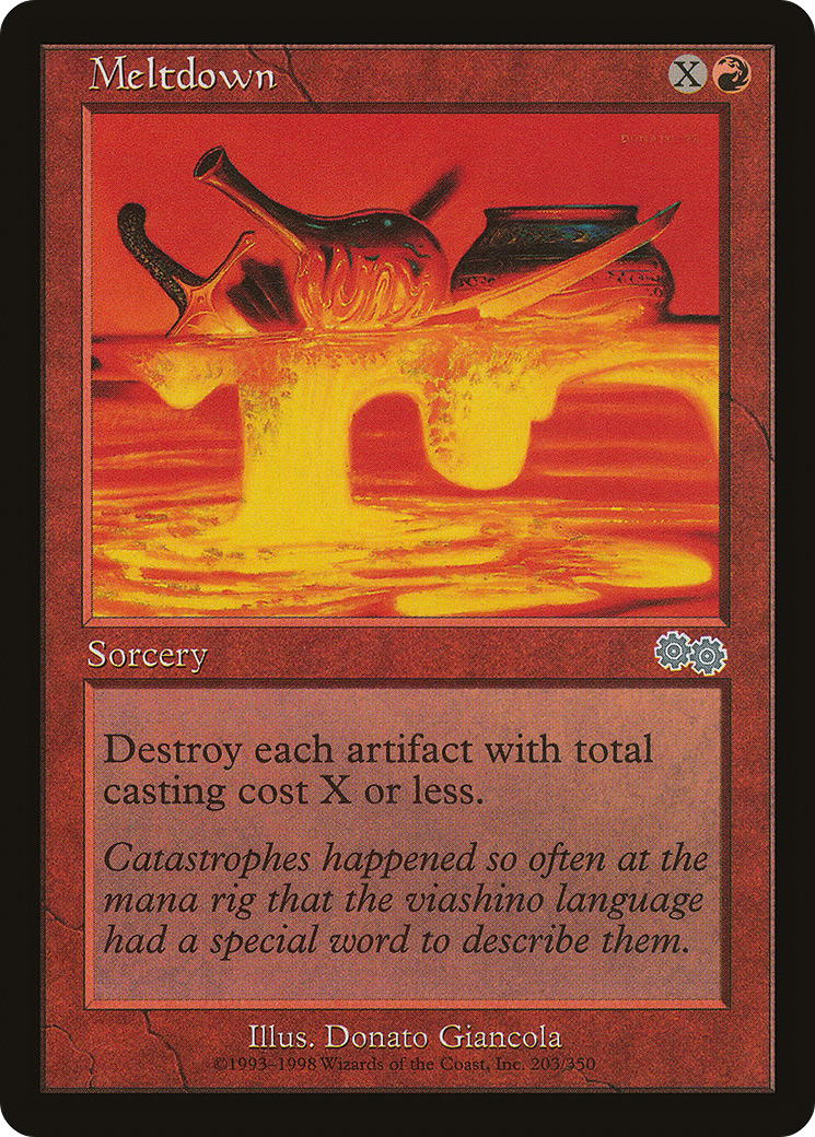 {C} Meltdown [Urza's Saga][USG 203]