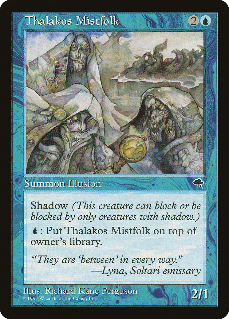{C} Thalakos Mistfolk [Tempest][TMP 093]