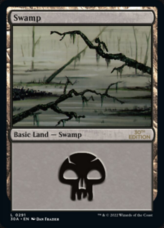 {B} Swamp (291) [30th Anniversary Edition][30A 291]