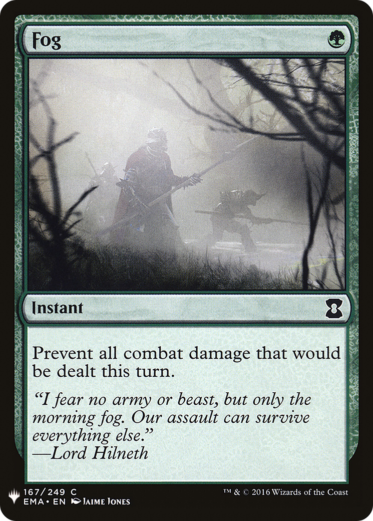 {C} Fog [Mystery Booster][LS EMA 167]