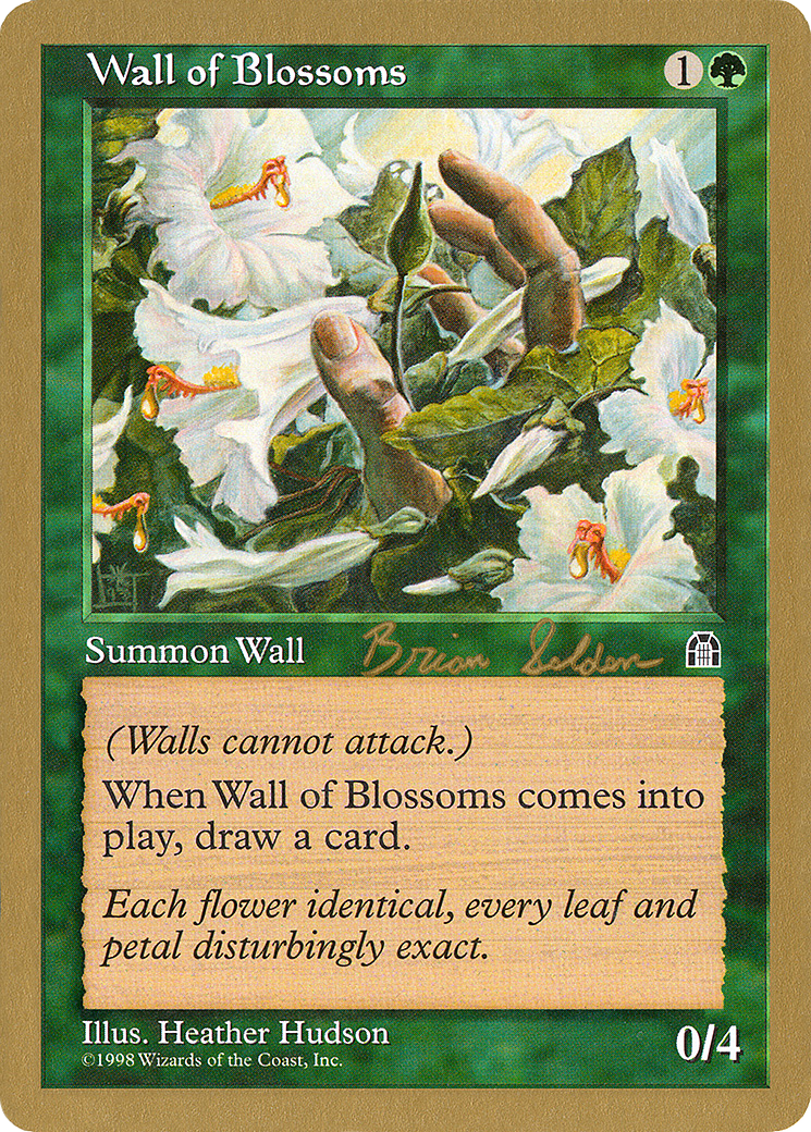 {C} Wall of Blossoms (Brian Selden) [World Championship Decks 1998][GB WC98 BS125]
