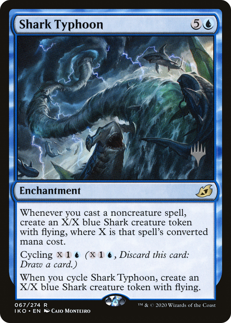 {R} Shark Typhoon (Promo Pack) [Ikoria: Lair of Behemoths Promos][PP IKO 067]