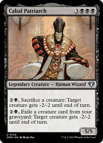{C} Cabal Patriarch [Commander Masters][CMM 140]