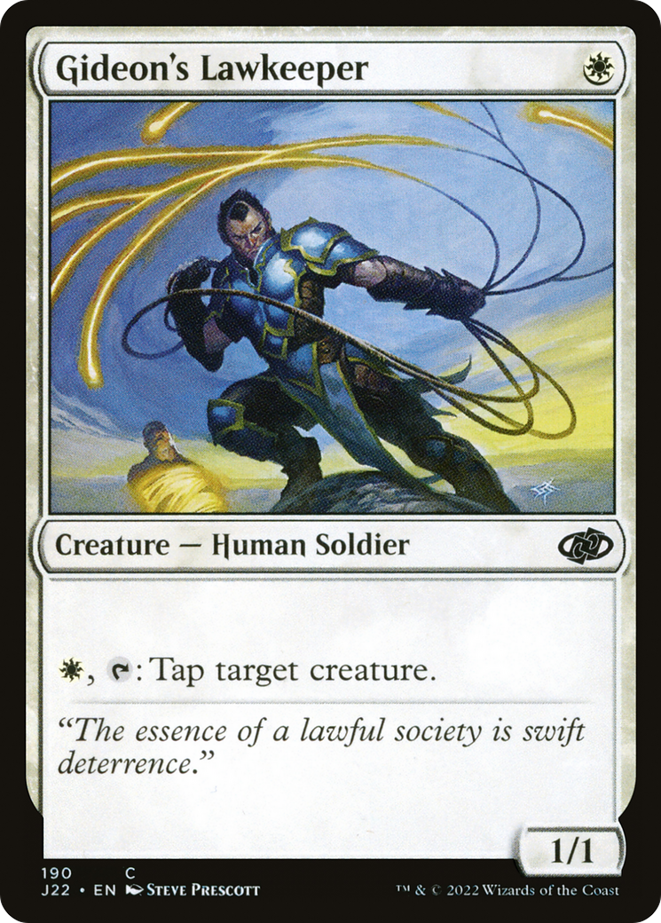 {C} Gideon's Lawkeeper [Jumpstart 2022][J22 190]