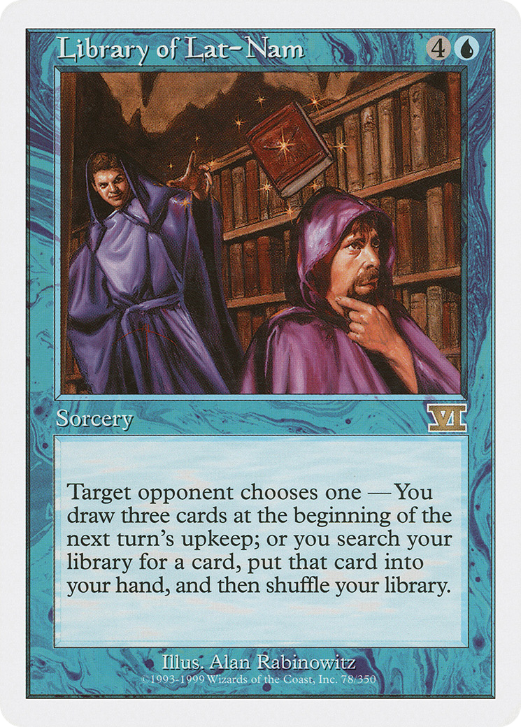 {R} Library of Lat-Nam [Classic Sixth Edition][6ED 078]