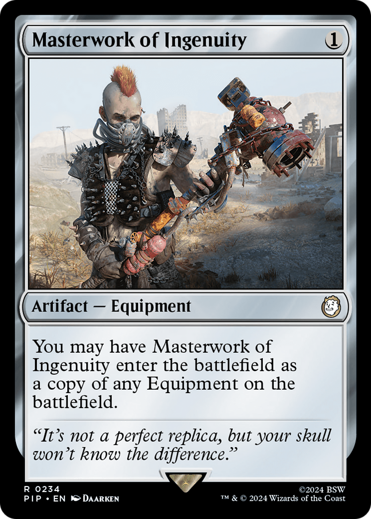 {R} Masterwork of Ingenuity [Fallout][PIP 234]
