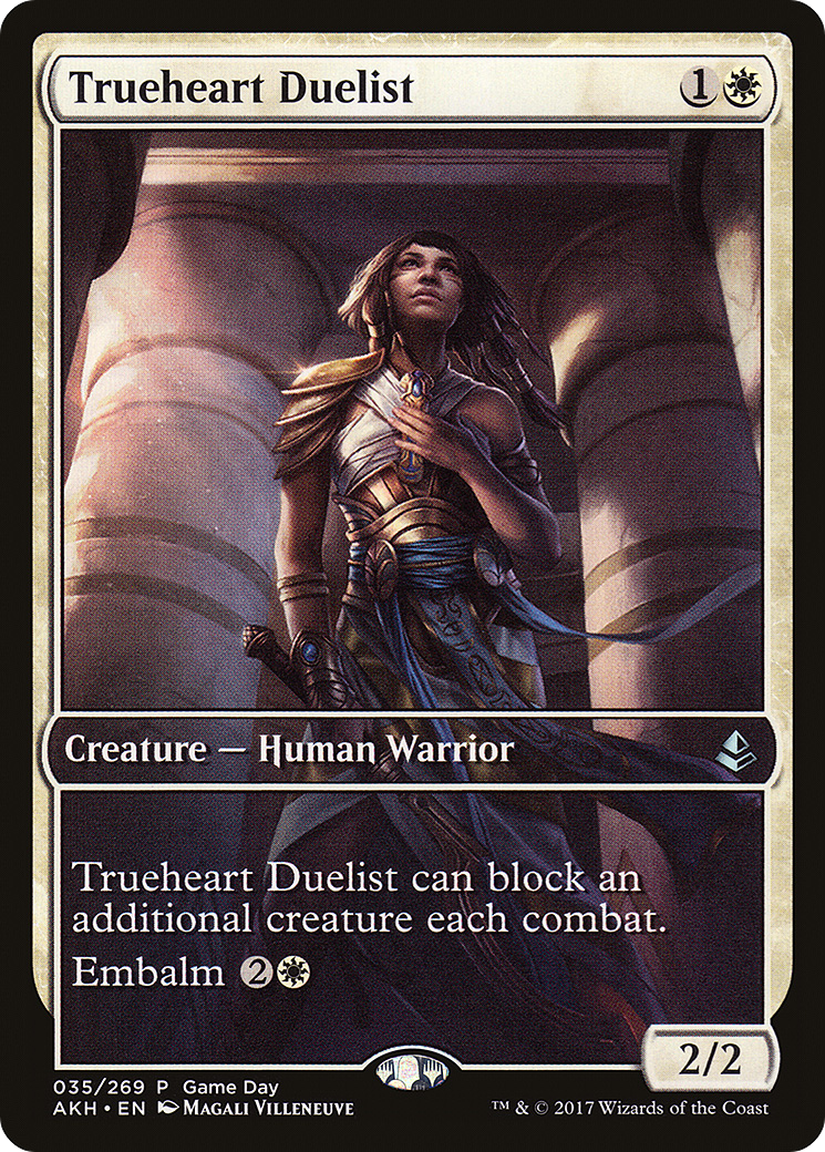 {C} Trueheart Duelist (Game Day) [Amonkhet Promos][PA AKH 035] - Misty Mountain Games