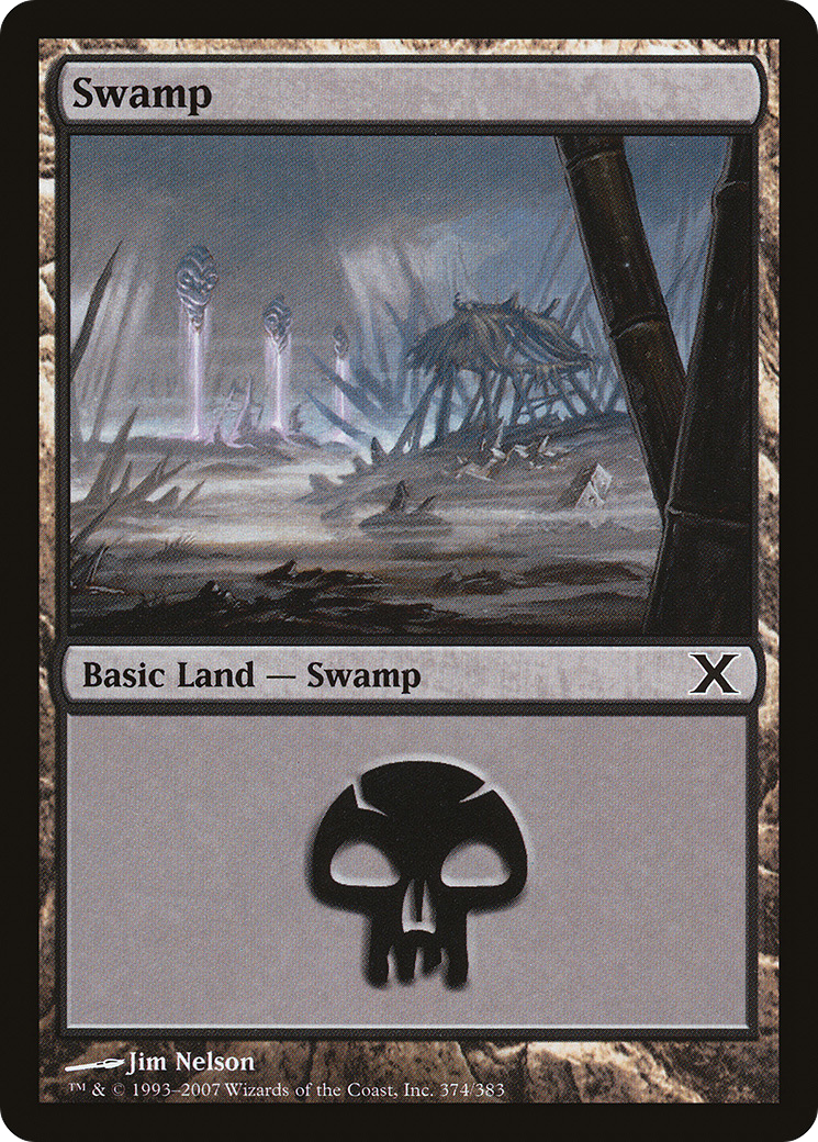 {B}[10E 374] Swamp (374) [Tenth Edition]