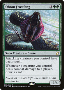 {R} Ohran Frostfang [Commander 2019][C19 033] - Misty Mountain Games