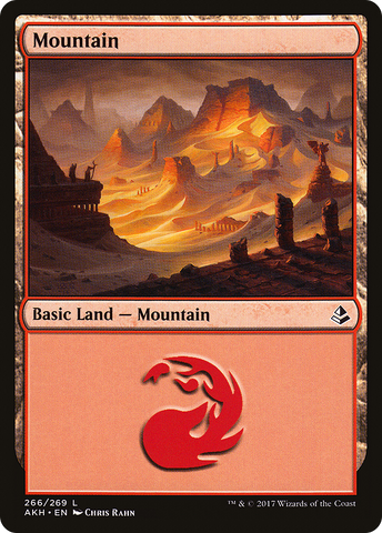 {B}[AKH 266] Mountain (266) [Amonkhet]