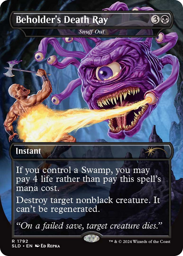 Snuff Out [SLD-1792]  (Borderless) Foil