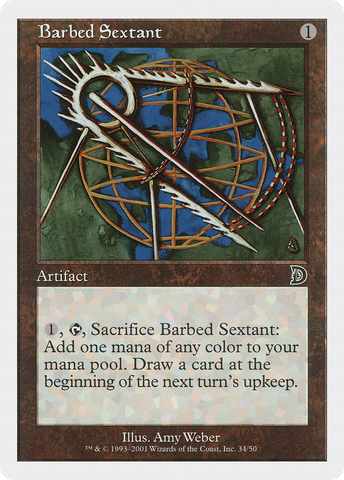 {C} Barbed Sextant [Deckmasters][DKM 034]
