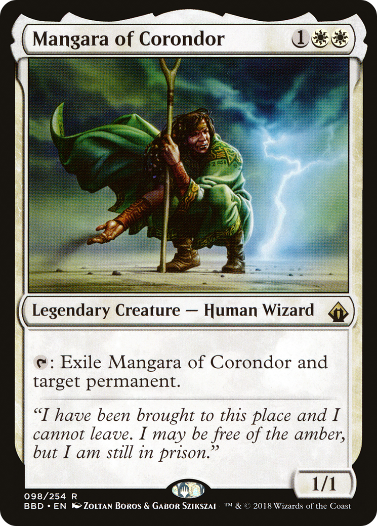 {R} Mangara of Corondor [Battlebond][BBD 098]