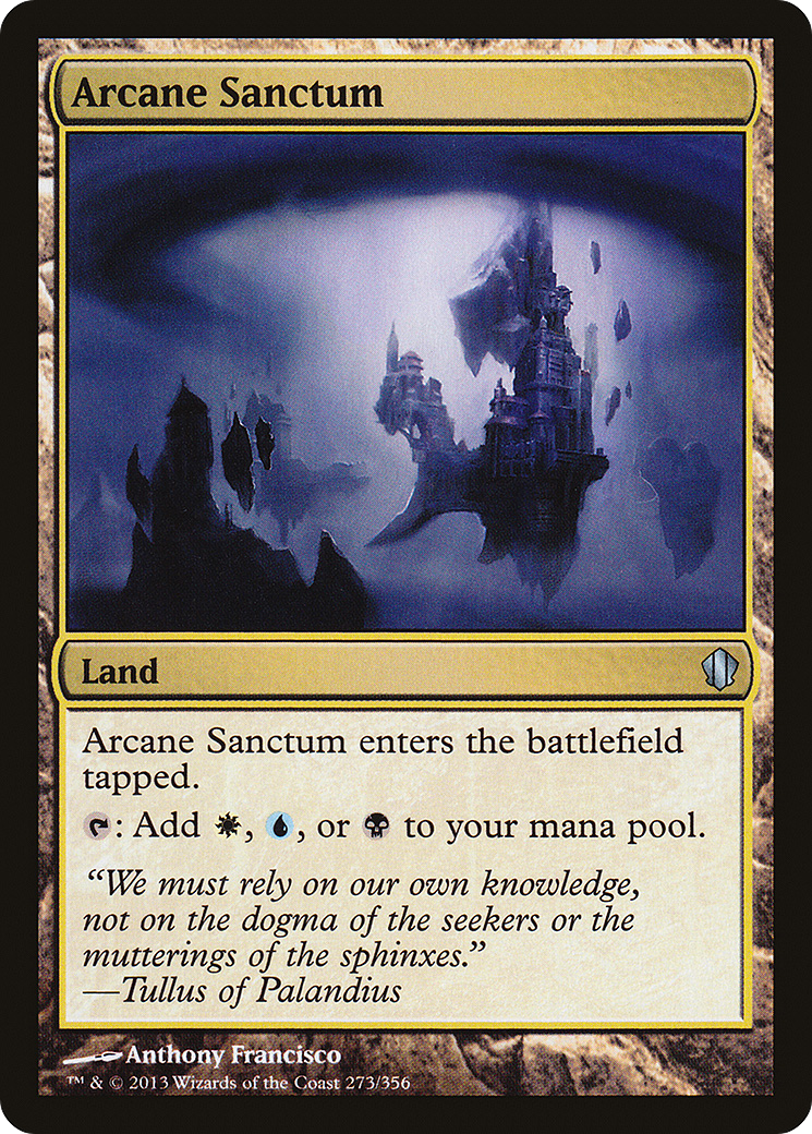 {C} Arcane Sanctum [Commander 2013][C13 273]