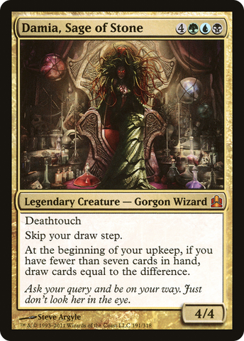 {R} Damia, Sage of Stone [Commander 2011][CMD 191]