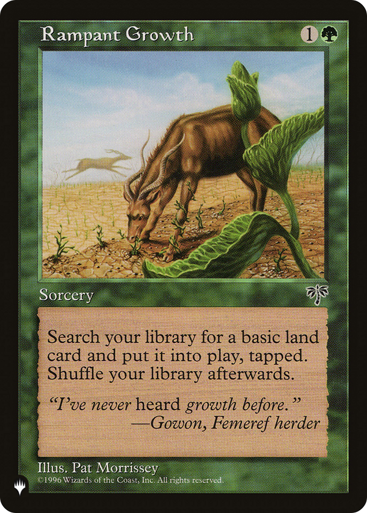 Rampant Growth (MIR) [LIST ]