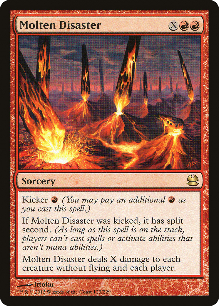 {R} Molten Disaster [Modern Masters][MMA 123]