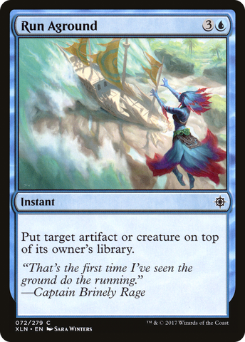 {C} Run Aground [Ixalan][XLN 072]