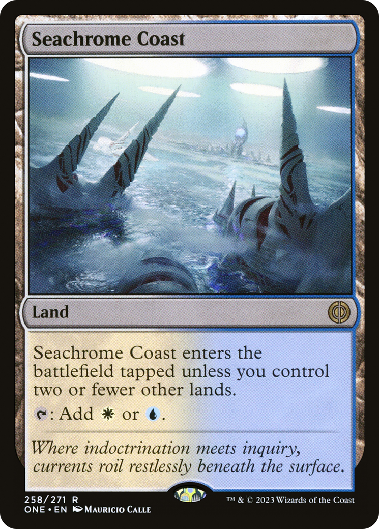 {R} Seachrome Coast [Phyrexia: All Will Be One][ONE 258]