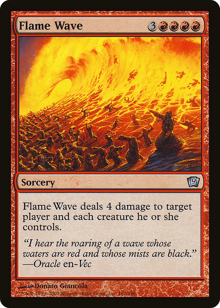{C} Flame Wave [Ninth Edition][9ED 182]