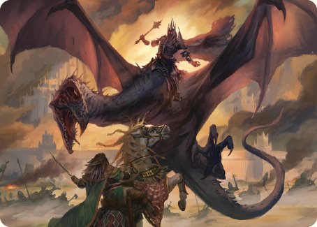 {A} Witch-king, Bringer of Ruin Art Card [The Lord of the Rings: Tales of Middle-earth Art Series][ALTR 034]