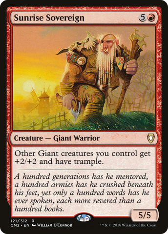 {R} Sunrise Sovereign [Commander Anthology Volume II][CM2 121]
