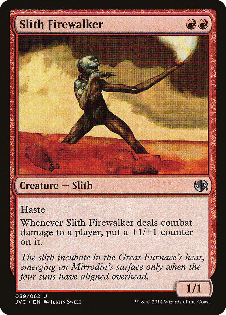 {C} Slith Firewalker [Duel Decks Anthology][JVC 039]
